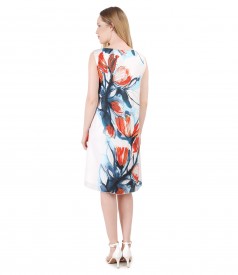 Rochie lejera cu imprimeu floral