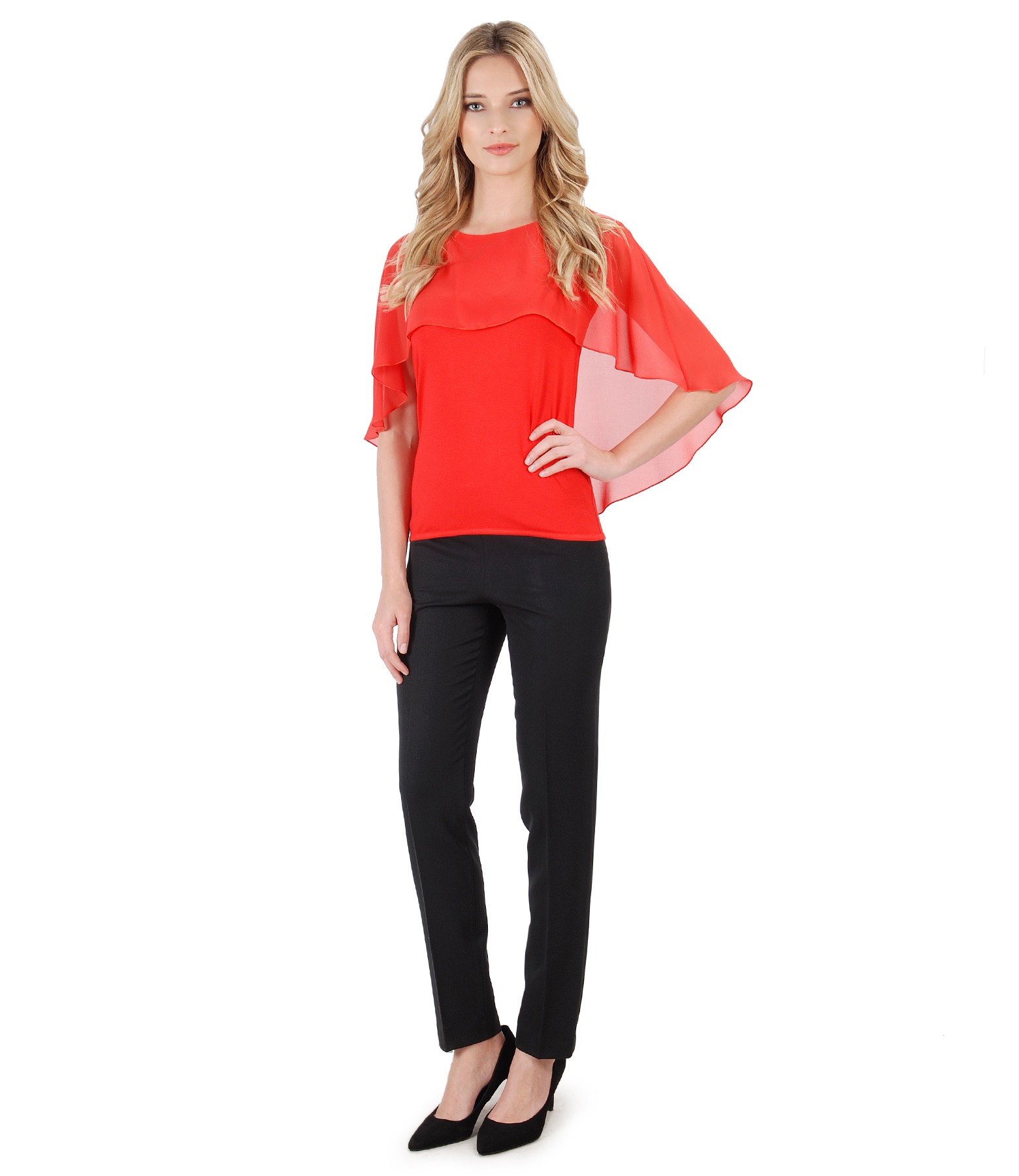 tinuta eleganta cu pantaloni