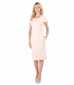 Rochie eleganta cu buzunare laterale