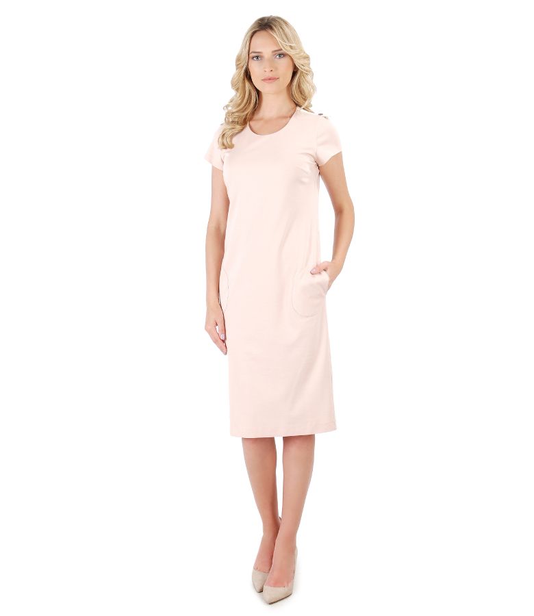 Rochie eleganta cu buzunare laterale