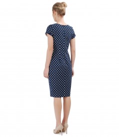 Rochie eleganta cu bumbac elastic