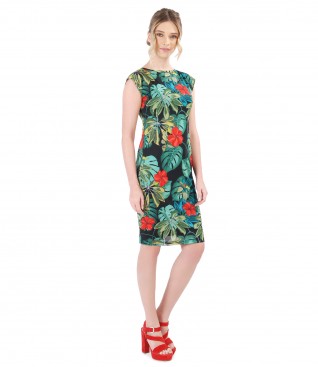 Rochie lejera cu imprimeu floral