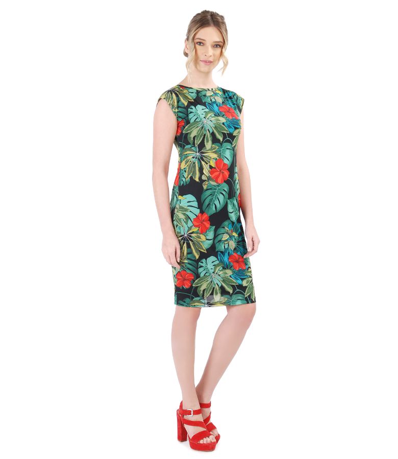 Rochie lejera cu imprimeu floral