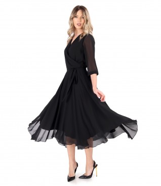 Rochie eleganta din voal