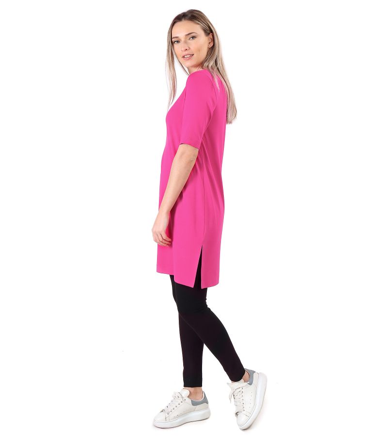 Rochie lejera din jerse elastic fin