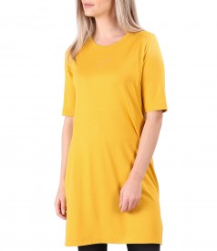 Rochie lejera din jerse elastic fin