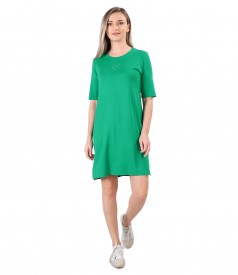 Rochie lejera din jerse elastic fin