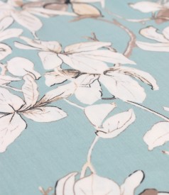 Bluza eleganta din tencel imprimat cu motive florale