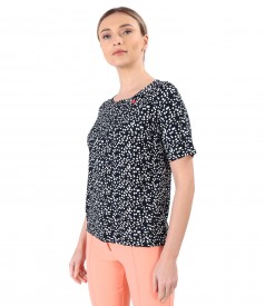 Bluza din jerse elastic de viscoza