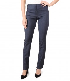 Pantaloni din denim elastic