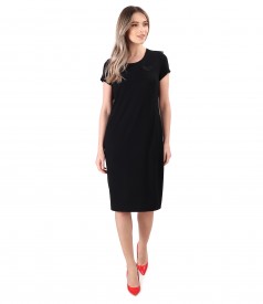 Rochie eleganta din jerse elastic