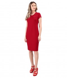 Rochie eleganta din jerse elastic