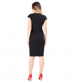 Rochie eleganta din jerse elastic gros