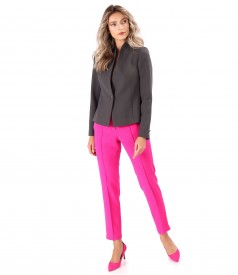 Sacou elegant din stofa plina elastica