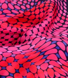 Bluza eleganta din saten imprimat cu motive geometrice