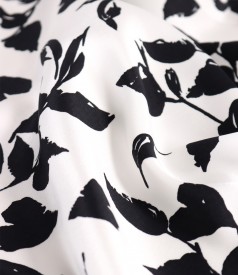Bluza lejera din viscoza imprimata cu motive florale