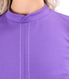 Rochie office din jerse elastic gros
