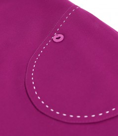 Rochie midi din jerse elastic gros