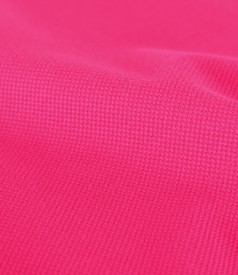 Rochie office evazata din stofa texturata cu viscoza