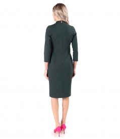 Rochie office din jerse elastic gros