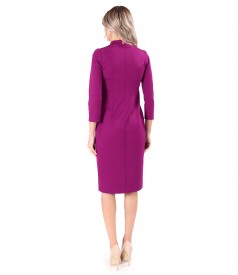 Rochie office din jerse elastic gros