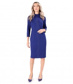 Rochie office din jerse elastic gros