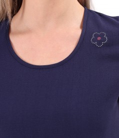Rochie midi cu volane din viscoza usor creponata