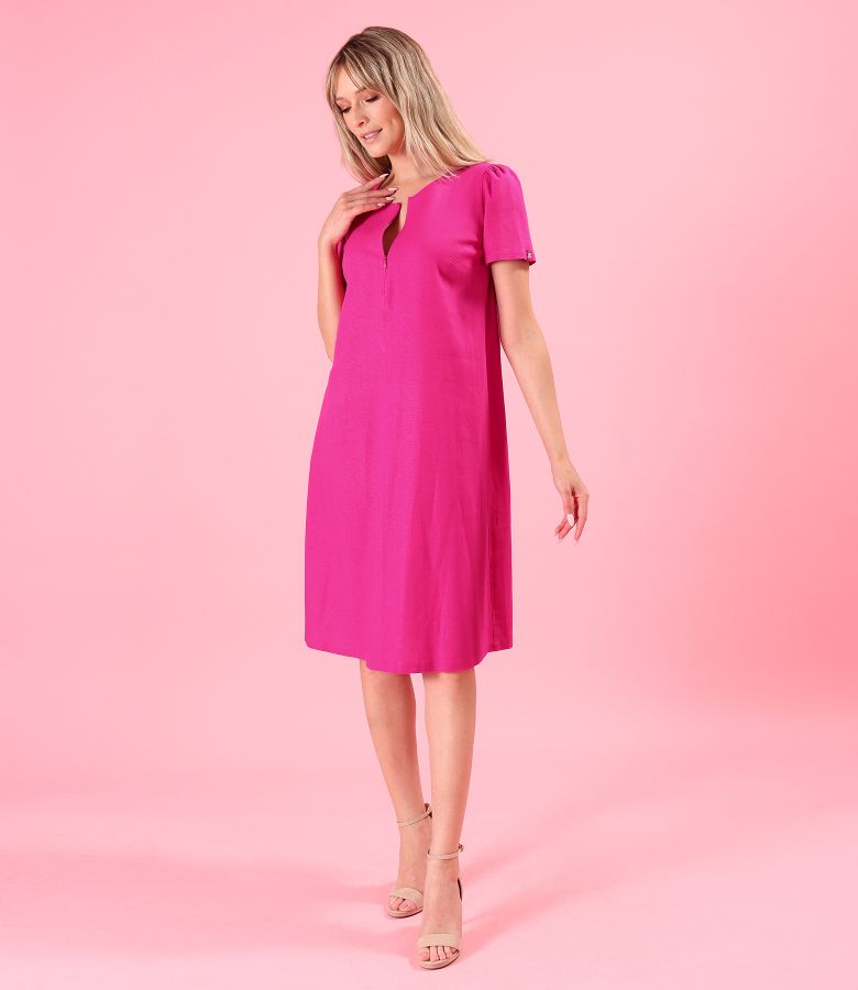 Rochie evazata cu in