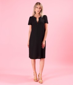 Rochie evazata cu in