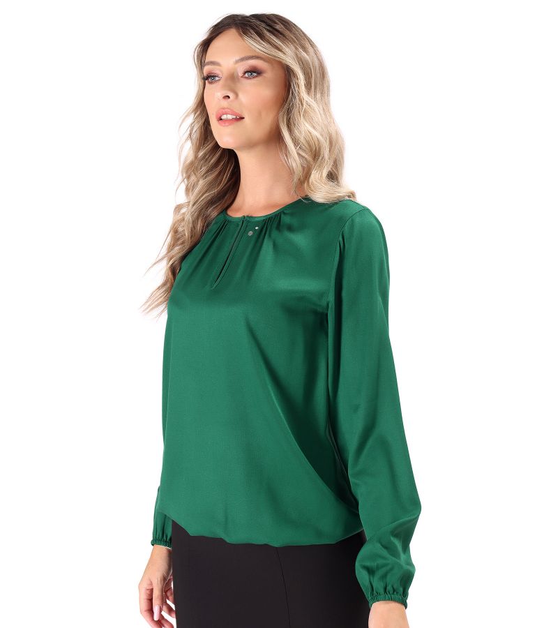 Bluza eleganta din viscoza satinata