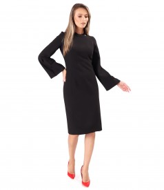 Rochie eleganta cu maneci lungi evazate