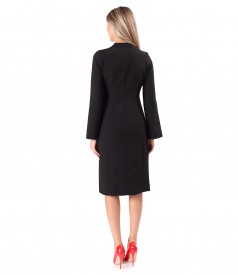 Rochie eleganta cu maneci lungi evazate