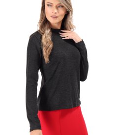 Helanca din jerse elastic plin cu lana
