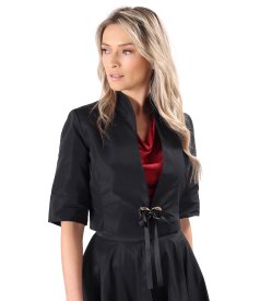 Bolero elegant din tafta