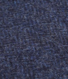 Fusta office din stofa cu lana