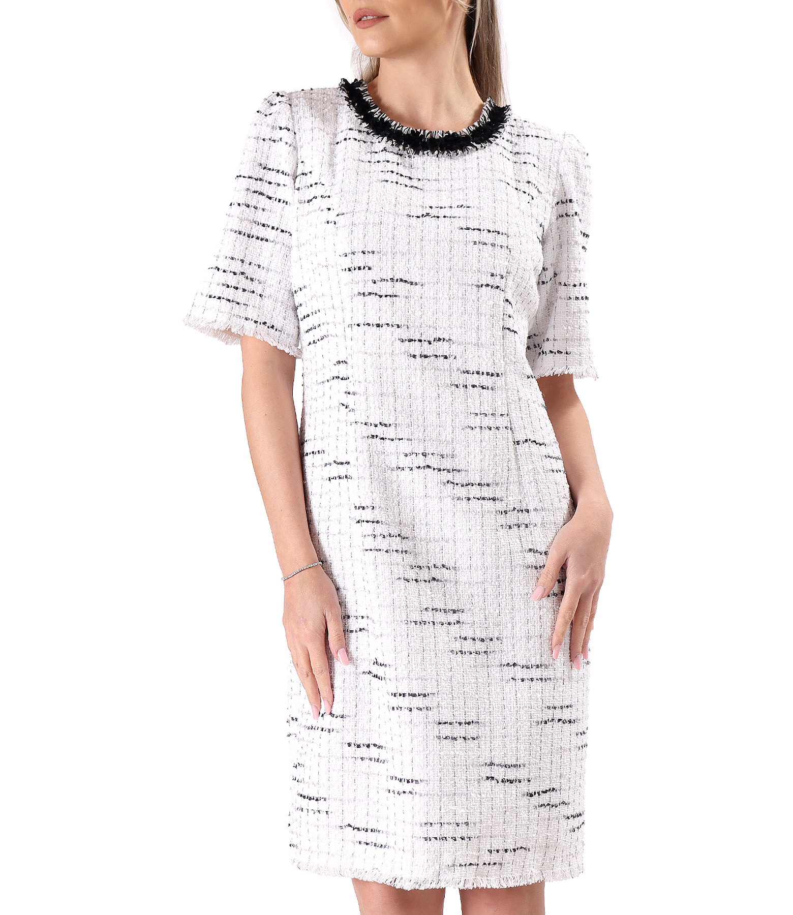 Rochie eleganta din bucle cu bumbac