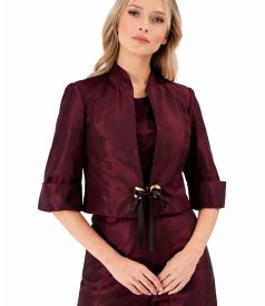 Bolero elegant din tafta