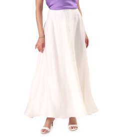 Fusta eleganta lunga din tencel