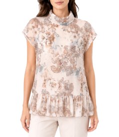 Bluza eleganta cu tencel imprimat cu motive paisley