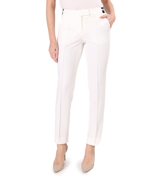 Pantaloni pana din stofa elastica